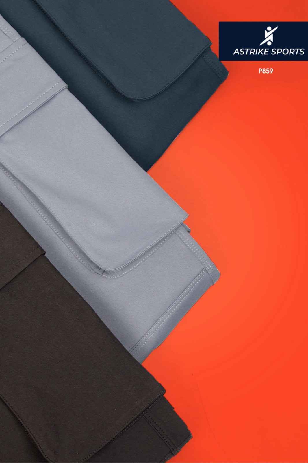 Men Mid-Rise Cargo Pants at wholesale J 859 | 6 Pcs Packing