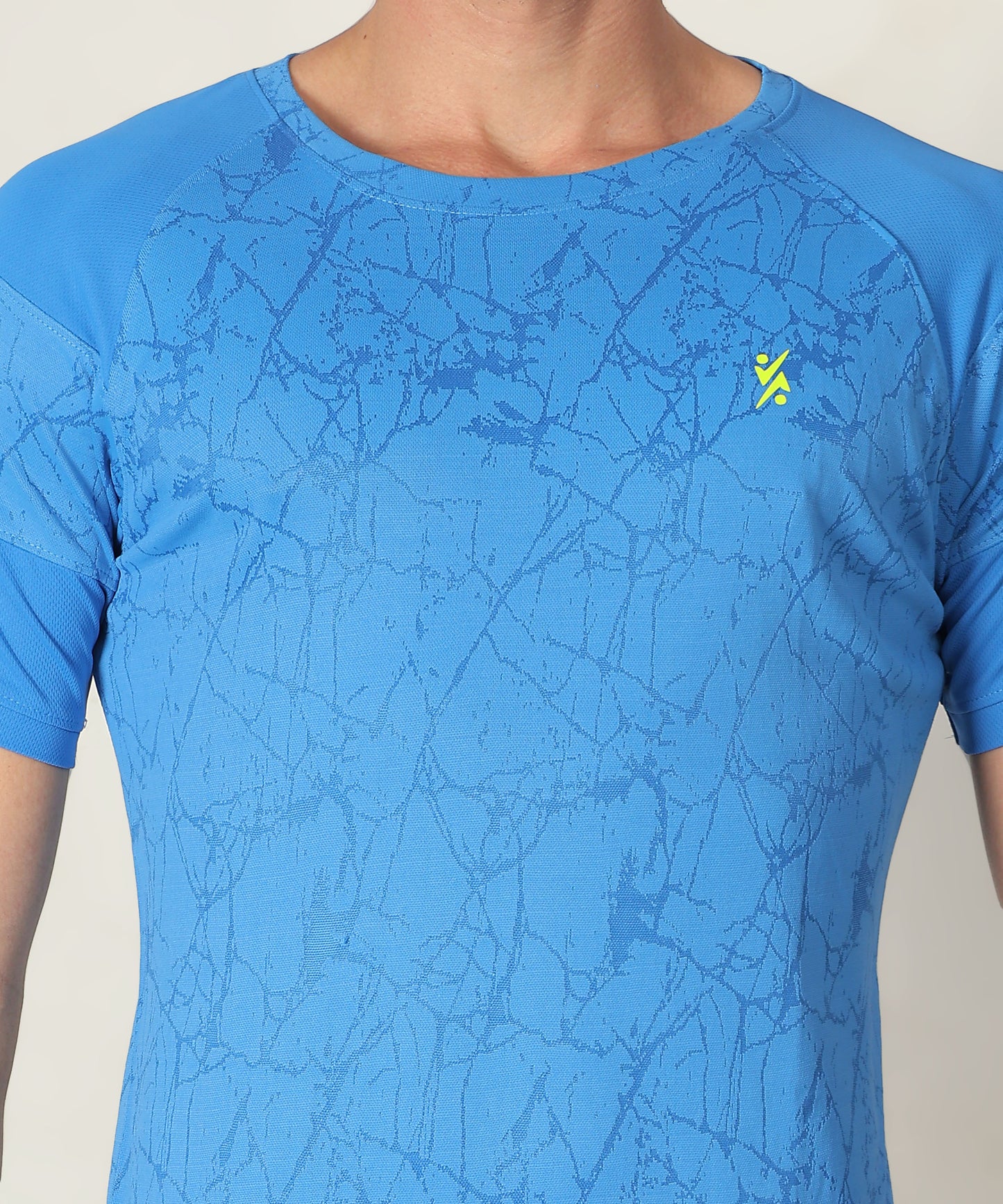 J-153 Men's Crew Neck AOP Slim Fit Half Sleeve T-Shirt | 6 Pcs Packing