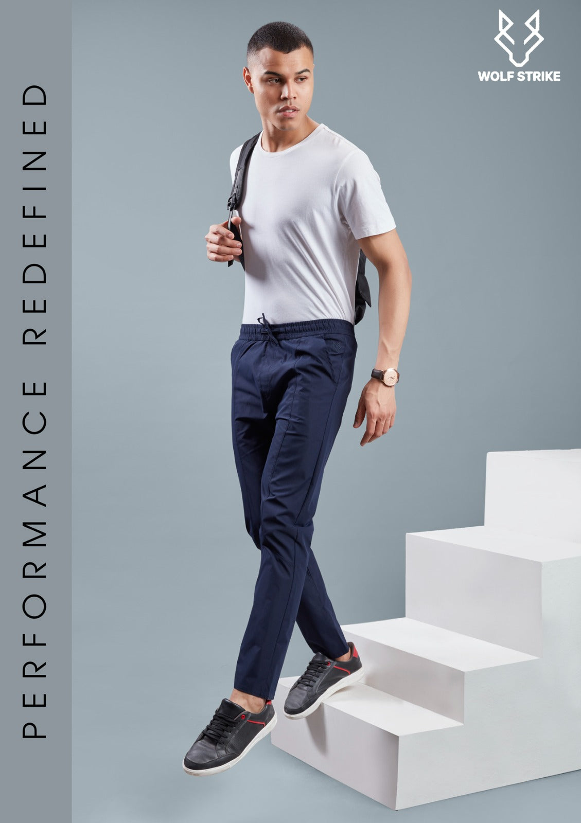 Men Solid Relax Fit Sports Trackpants at Wholesale Price A-1 | 6 Pcs Box