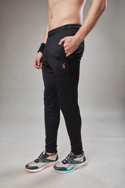 Men Solid Slim Fit Trackpants at Wholesale Price J 580 | 8 Pcs Box
