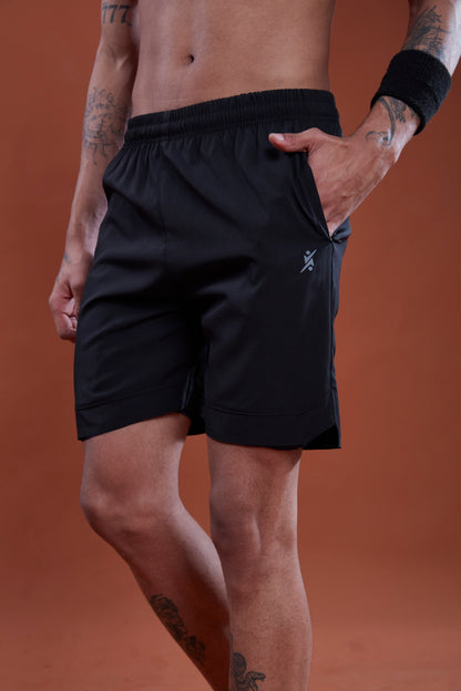Men Solid Slim Fit Short Tighty Pant at Wholesale Price J 79 Special Black | 8 Pcs Box