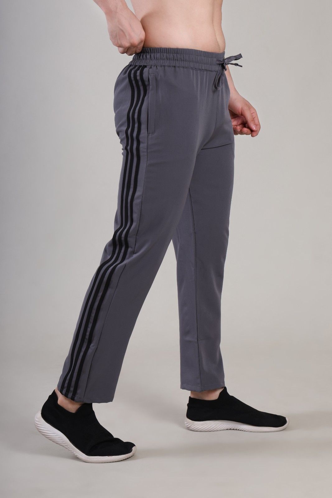 Men Regular Fit Terry Sports Track pant at Wholesale Price J-205 | 6 Pcs Box