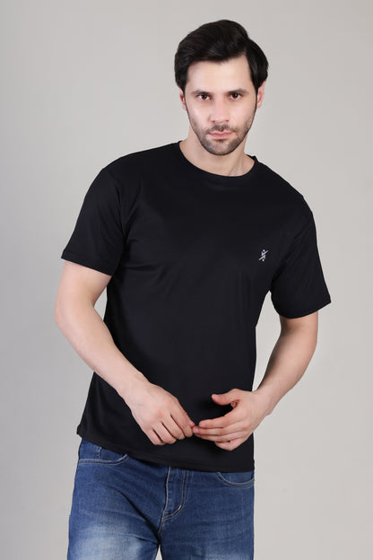 Men Imported Dry Fit Fabric T-shirt On Wholesale Price J135 | 8 pcs Packing