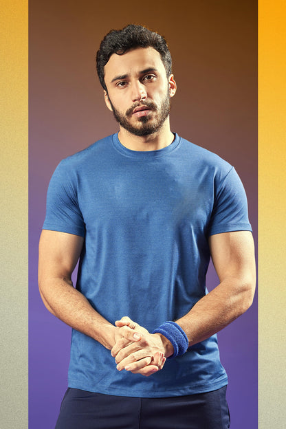 ASTRIKE SPORTS Crew Neck T-shirt at Wholesale Price J-78  | 6 Pcs Packing