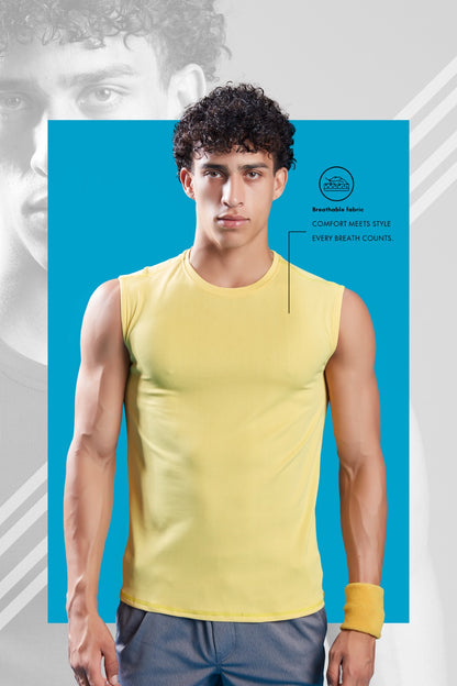 ASTRIKE SPORTS Crew Neck Innerwear Vest at Wholesale Price J 129 | 8 Pcs Box