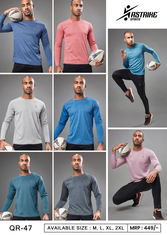 Men Assorted Milanch T-Shirt QR-47 | Mix Size & Color Box