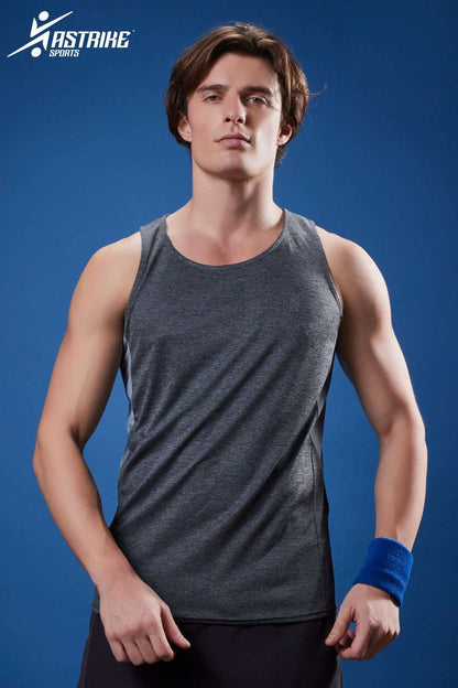 Men Slim Fit Crew Neck Innerwear Vest at Wholesale Price J 127 | 8 Pcs Box