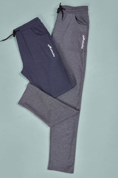 Men Solid Relax Fit Sports Trackpants at Wholesale Price QR 06 | 5 Pcs Box
