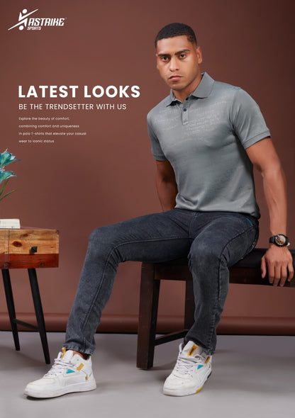 ASTRIKE SPORTS POLO T-shirt at Wholesale Price QR 45 | 6 Pcs Packing