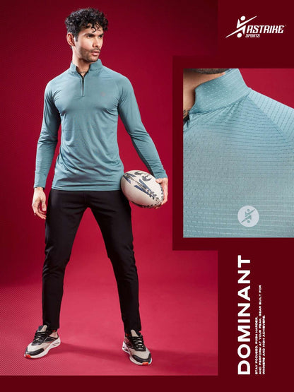 ASTRIKE SPORTS Chinese Collar T-shirt at Wholesale Price J 133 | 6 Pcs Packing