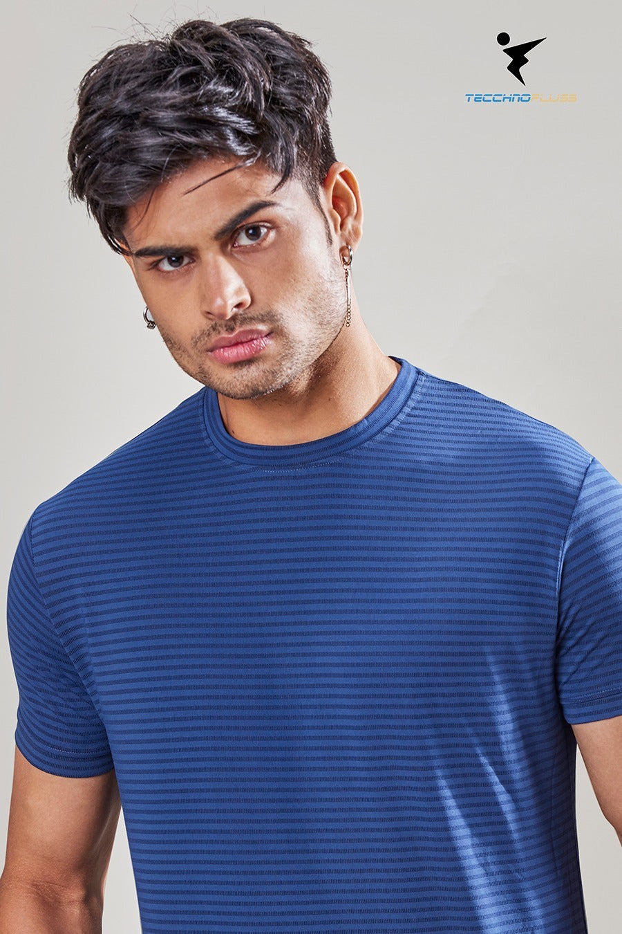 ASTRIKE SPORTS Crew Neck T-shirt at Wholesale Price J-76 | 8 Pcs Packing