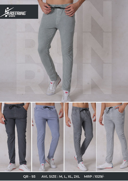 Men Regular Fit Sports Track pant at Wholesale Price QR-93 | 6 Pcs Box