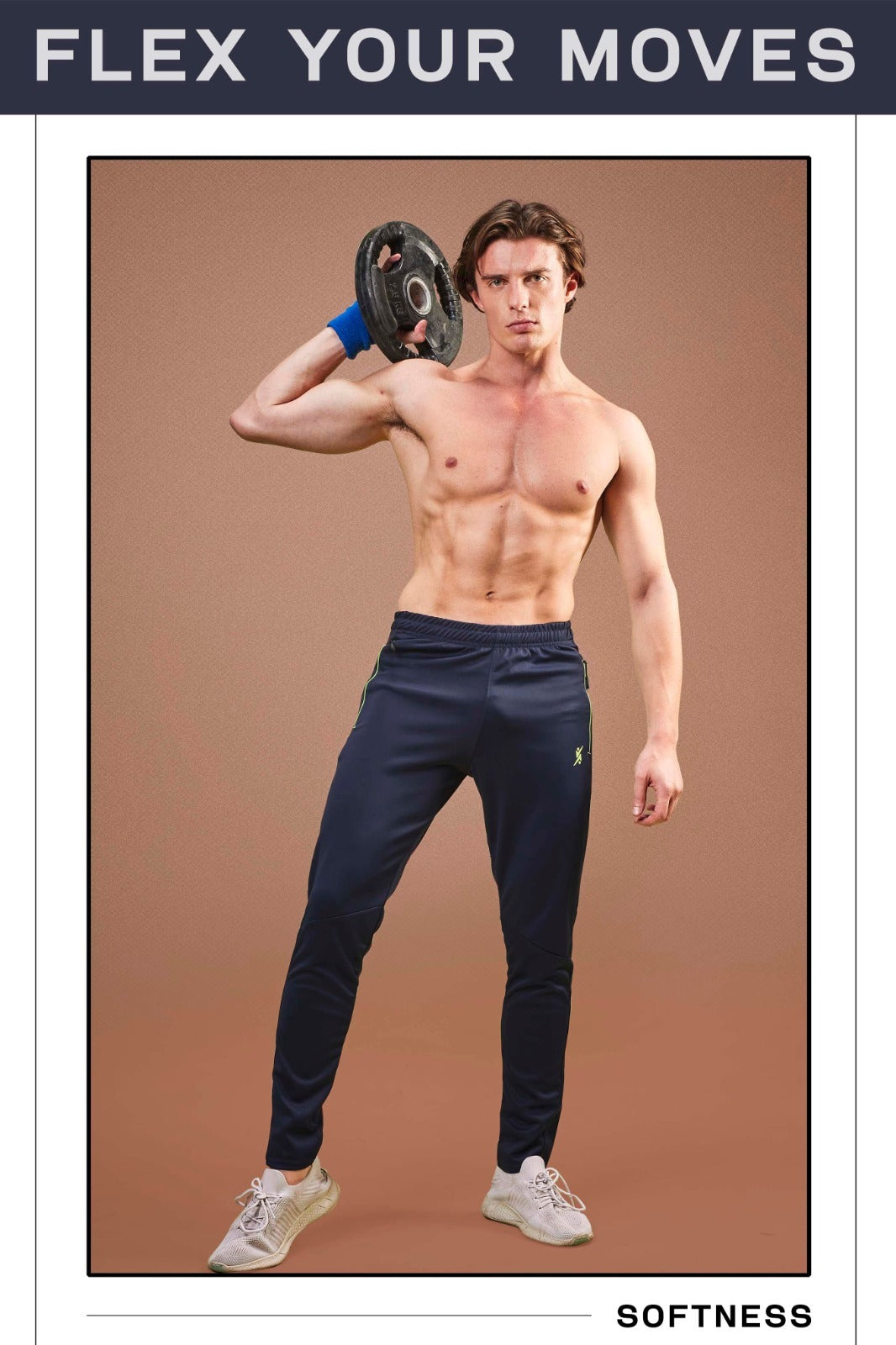 Men's Imported Dot Knit Special Color Packing Track Pant