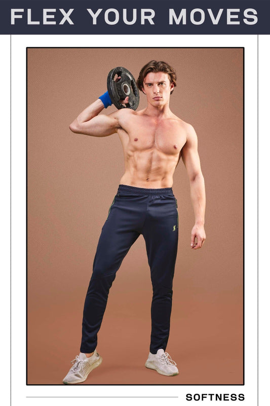 Men's Imported Dot Knit Special Color Packing Track Pant