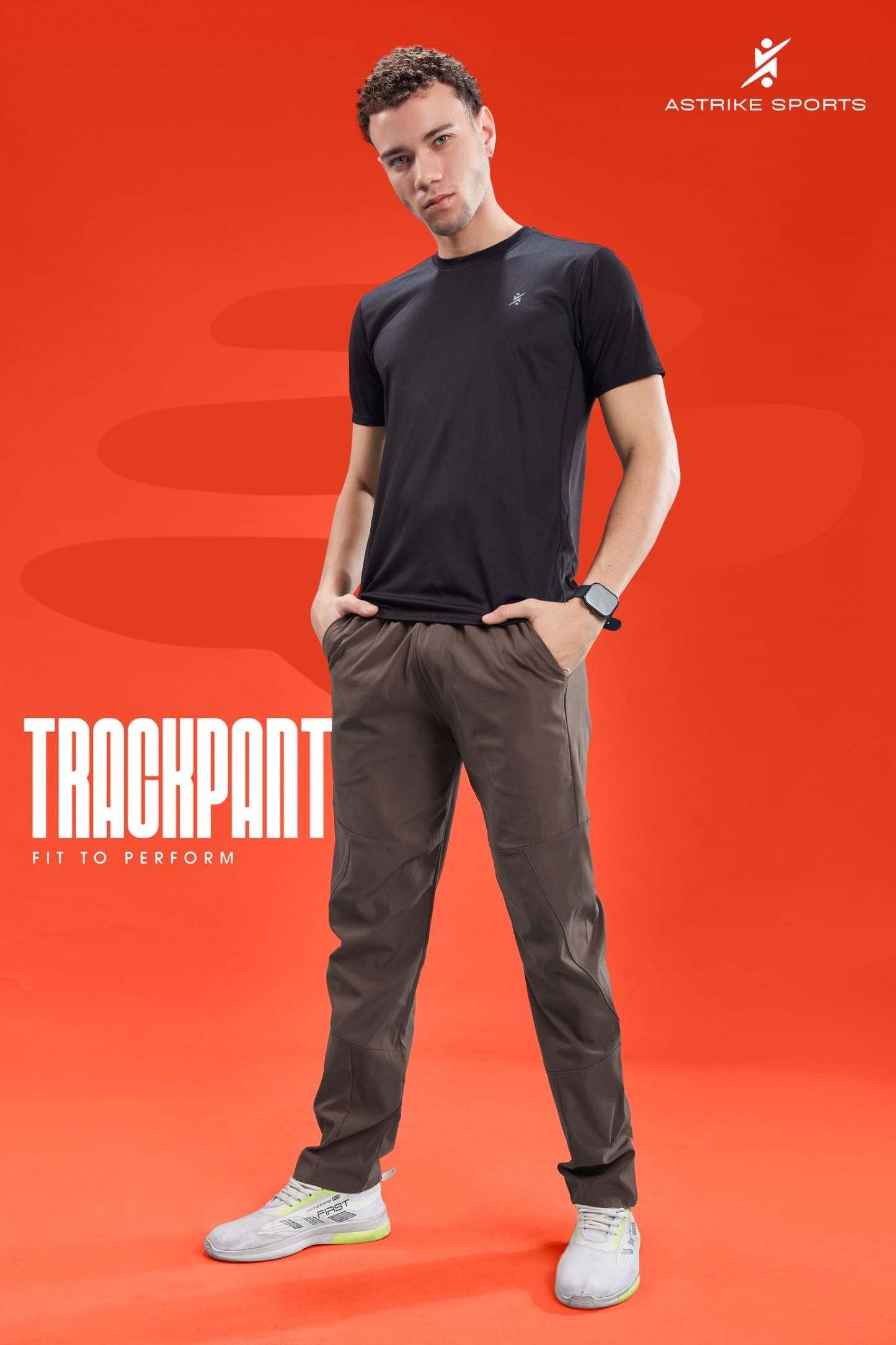 Men Regular Fit Sports Track pant at Wholesale Price QR-39 | 8 Pcs Box