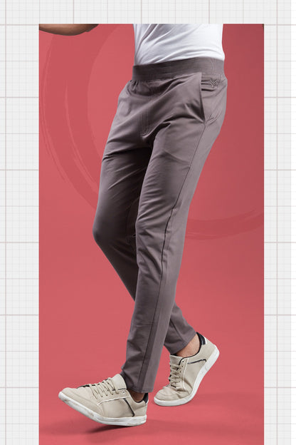 Men Solid Relax Fit Sports Trackpants at Wholesale Price A-2 | 6 Pcs Box