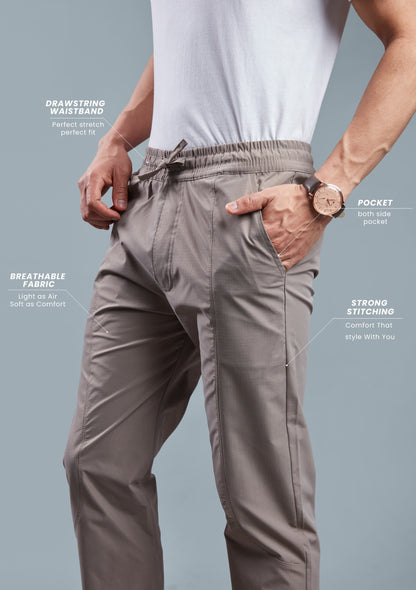 Men Solid Relax Fit Sports Trackpants at Wholesale Price A-1 | 6 Pcs Box