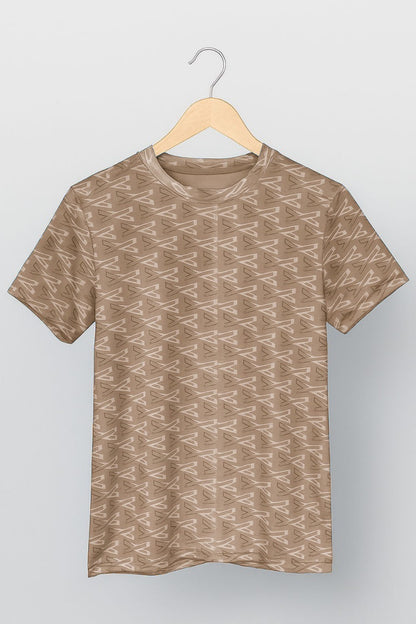 ASTRIKE SPORTS Round Neck T-shirt at Wholesale Price J-131 | 6 Pcs Packing