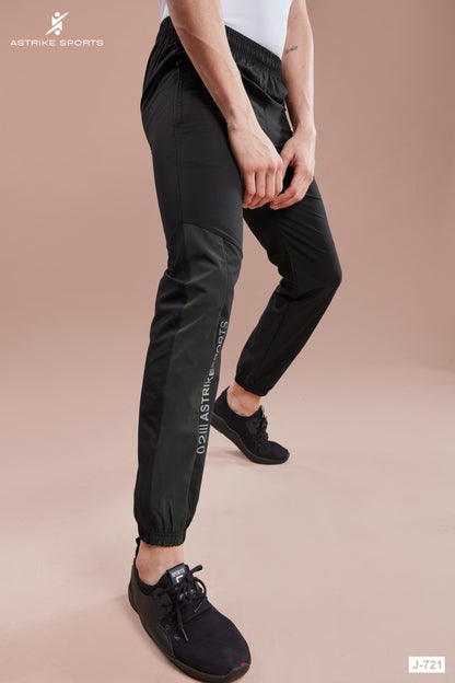 Men Solid Relax Fit Joggers at Wholesale Price J 721 | 8 Pcs Box