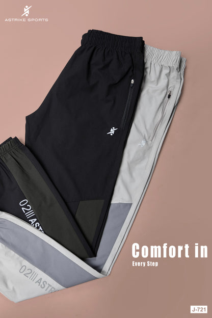 Men Solid Relax Fit Joggers at Wholesale Price J 721 | 8 Pcs Box